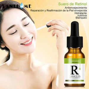 Suero hidratante de retinol, aclara las líneas finas