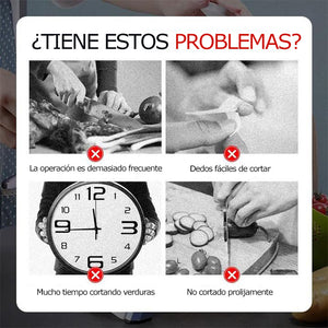 Artefacto para cortar en la cocina