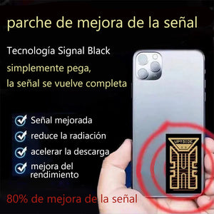 Parche para mejorar la señal del teléfono móvil
