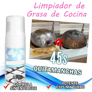 Limpiador de grasa para cocinar