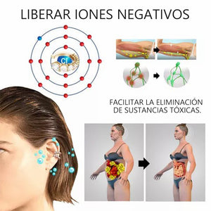 Hermoso clip para pendientes de terapia de infrarrojos