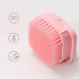 Cepillo Suave de Masaje de Baño de Silicona