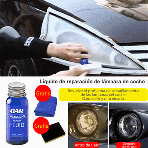Líquido de reparación de faros