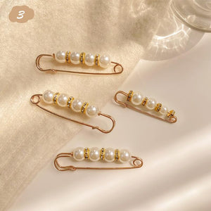 Pin de perla para cambiar el tamaño del pantalón (4 piezas)