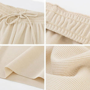 Pantalones Anchos de Seda para Mujer