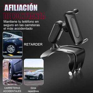 Soporte para teléfono multifuncional para salpicadero de coche