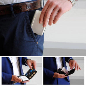 RFID Monedero Seguro en Efectivo y Tarjetas