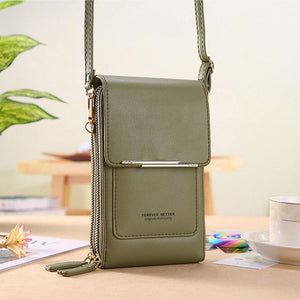 Bolso elegante del teléfono celular de la pantalla táctil