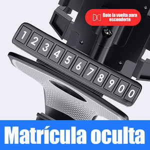 Soporte para Teléfono en el Salpicadero del Coche de Matrícula