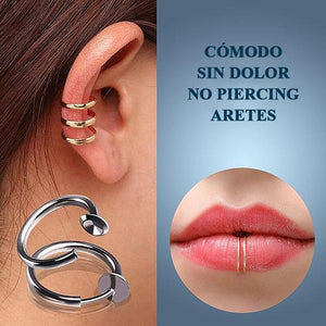 Pendientes de Tabique sin Piercing (2 pares)