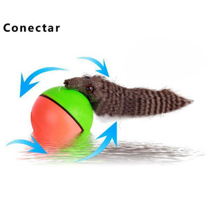 Juguete para Mascotas, Globo Rotatorio Eléctrico