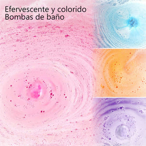 Bola de bomba de baño de lujo (entrega aleatoria de colores)