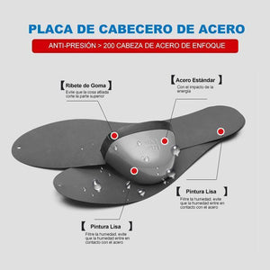 Zapatos de Seguridad Indestructibles y Ligeros