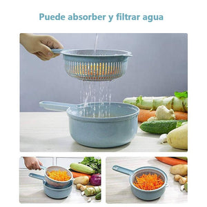 Picadora de Alimentos Fácil Multifuncional 9 en 1