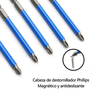 Taladro Magnético Antideslizante (7 Piezas)