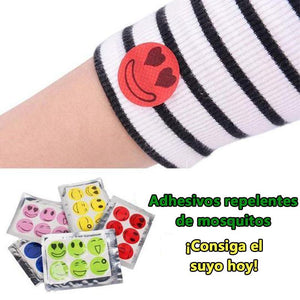Adhesivos repelentes de mosquitos