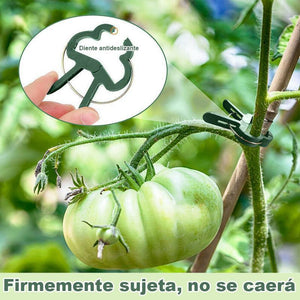 Pinzas Reutilizables de Agarre de Lazo de Palanca de Flor de Jardín