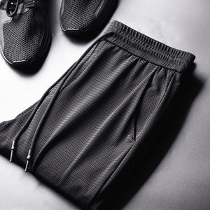 Pantalones de Fitness de Seda de Hielo Unisexo