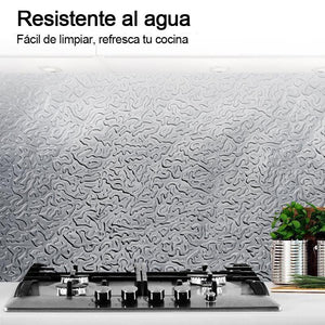 Etiqueta de Aluminio, Resistente al Aceite y Agua