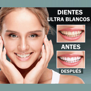 Espuma limpiadora de dientes con aceite de coco