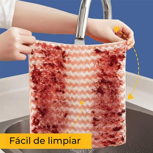 Trapo De Limpieza De Microfibra (3 piezas)