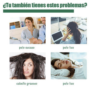 Spray para el cabello con control de aceite y volumen esponjoso