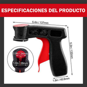 Mango de gatillo de aerosol instantáneo