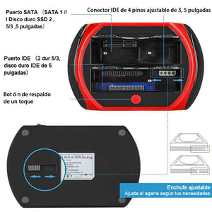 Estación de Acoplamiento de Disco Duro (Especificación Europea)