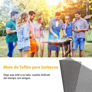 Esteras Antiadherentes de la Parrilla del BBQ