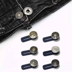 Botón Retráctil de Vaqueros (5 Piezas)