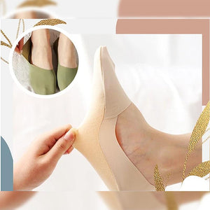 Calcetines de Seda de Hielo Antideslizantes (3 Pares)