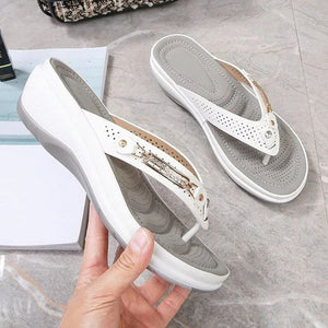 Chanclas de cojín suave con soporte para el arco