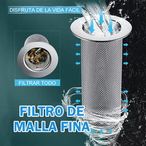 Filtro de drenaje de acero inoxidable multifuncional