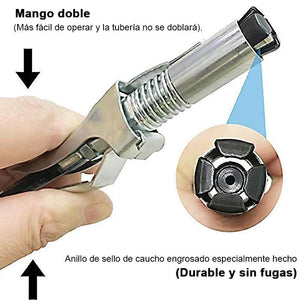 Acoplador de Grasa de Bloqueo de 10 kPSI