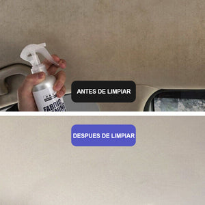 Agente de limpieza de telas para el interior del automóvil