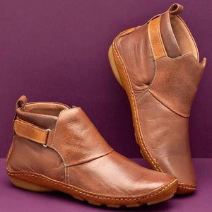 Botines Casuales y Cómodos de Cuero Suave