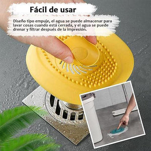 Tapón de filtro de fregadero de gel de sílice