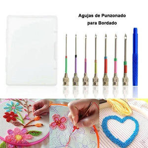 Agujas de Punzonado para Bordado (7 Piezas)