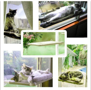 La Hamaca para Gatos Montada en la Ventana