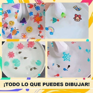 Pintura al agua mágica