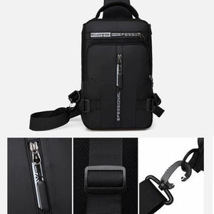 Bolso bandolera con puerto de carga USB