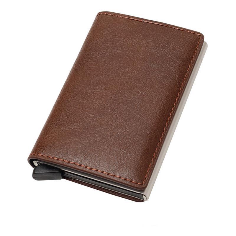 Cartera Rfid Tarjetera Metálica Unisex Cartera Caballero | Meses Sin