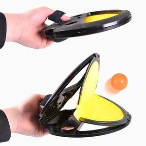 Juego de atrapar pelotas para familias