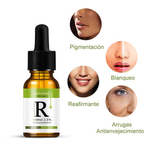 Suero hidratante de retinol, aclara las líneas finas