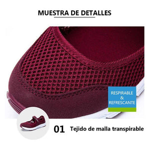 Zapatos para Caminar Ligeros, Transpirables y Elásticos para Mujer