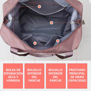 Bolsa de viaje plegable de gran capacidad