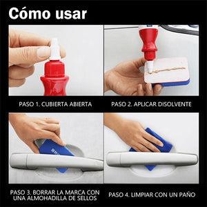 Líquido de reparación de arañazos de coche