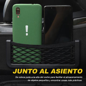 Bolsa de malla portátil para coche