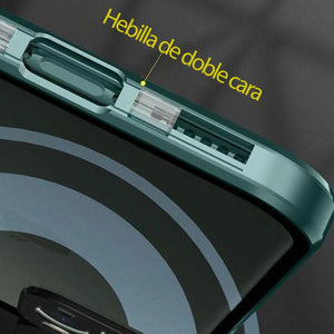 Funda para iphone con hebilla de doble cara