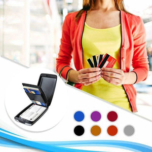 RFID Monedero Seguro en Efectivo y Tarjetas